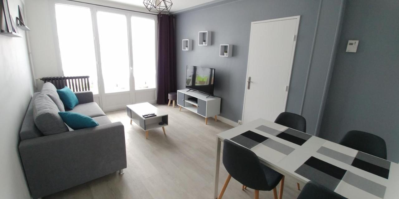 T3 Bord Centre Ville - 4Eme Etage - Fetes Interdites Bourges Kültér fotó